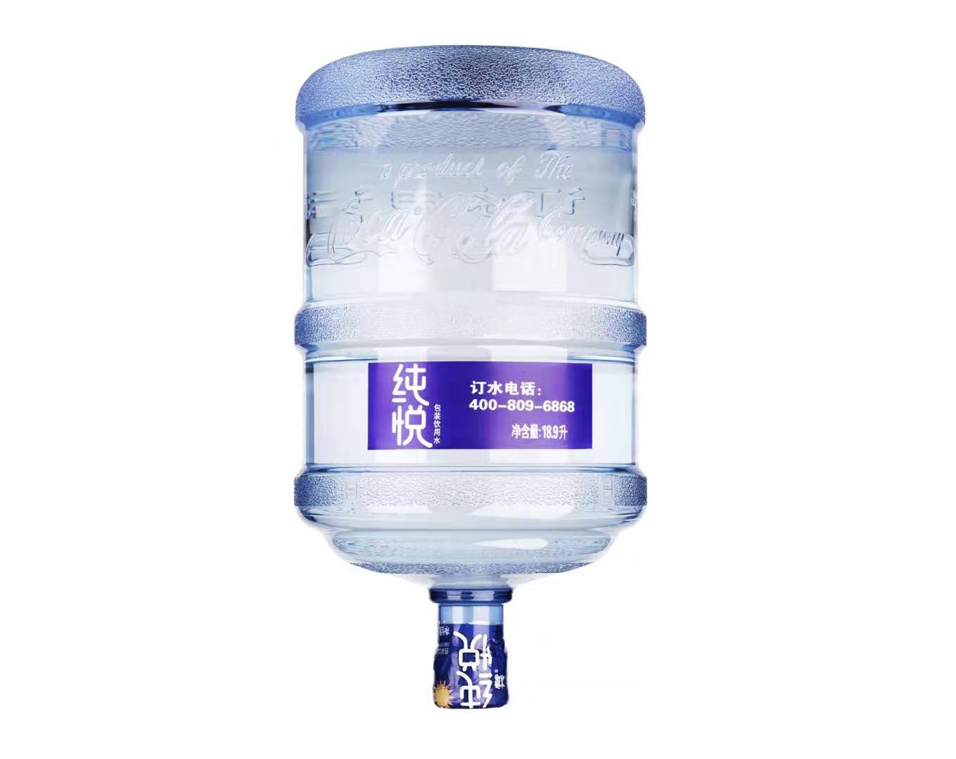 可口可乐冰露纯悦包装饮用水18.9L