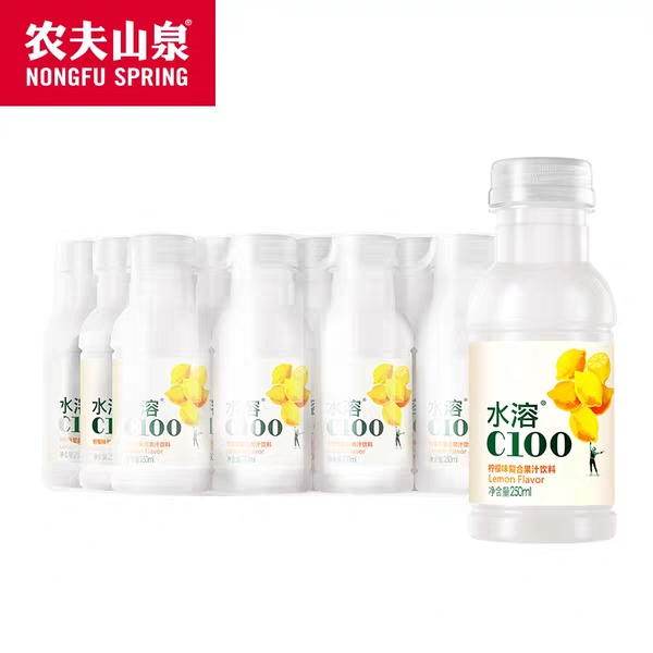 水溶C100柠檬味250ml*12瓶/包